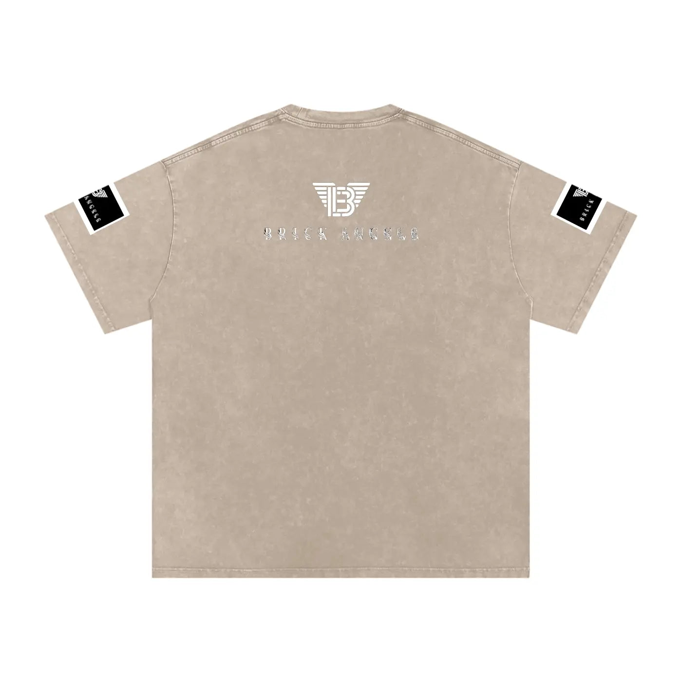BAC Snow Washed Oversized Cotton T-Shirt ODMPOD