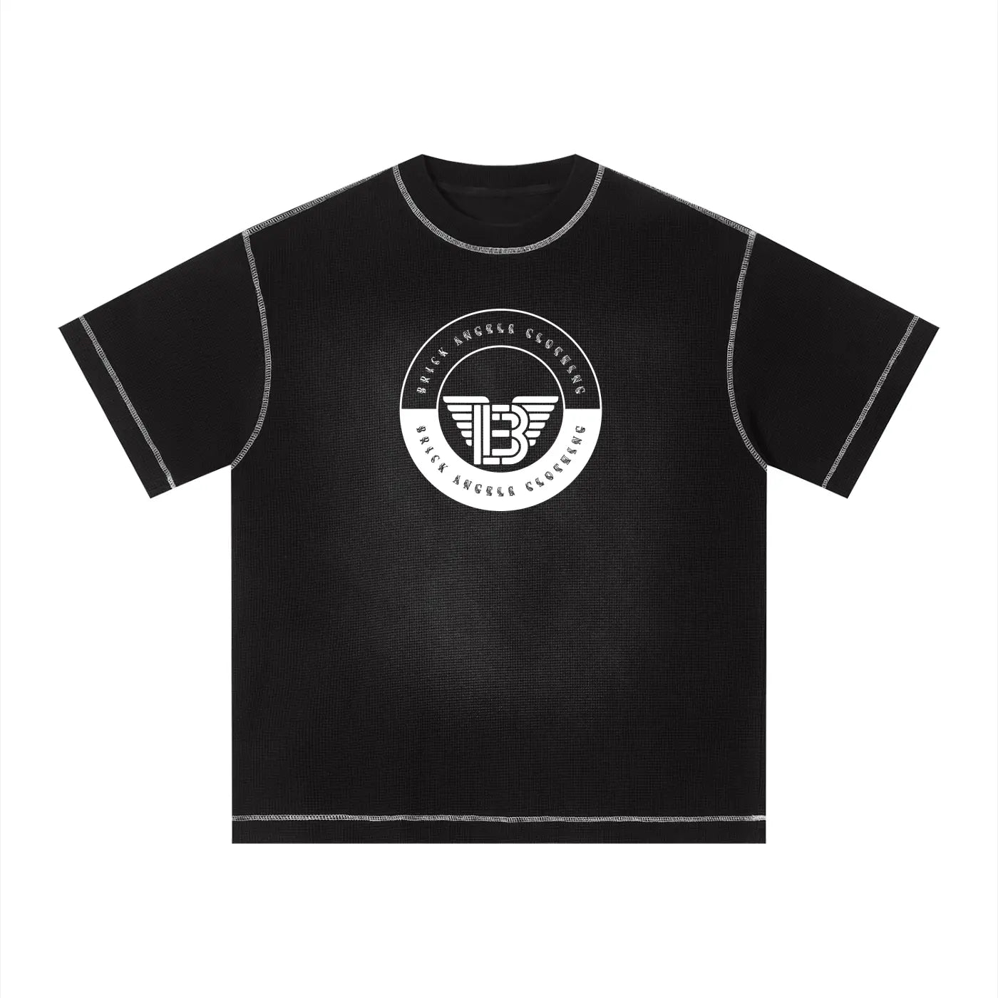 BAC Unisex Sunfade Waffle Boxy T-Shirt ODMPOD
