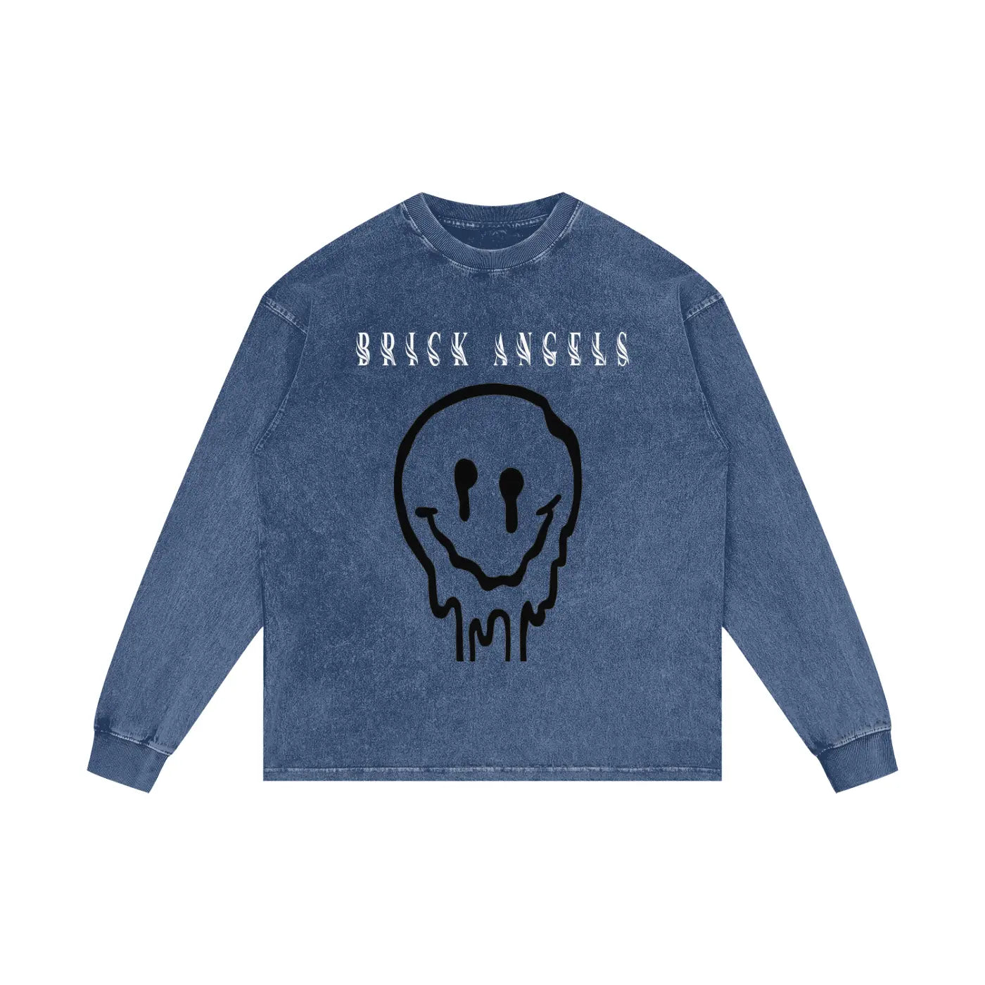 BAC Acid Wash Oversize Long Sleeve T-Shirt ODMPOD