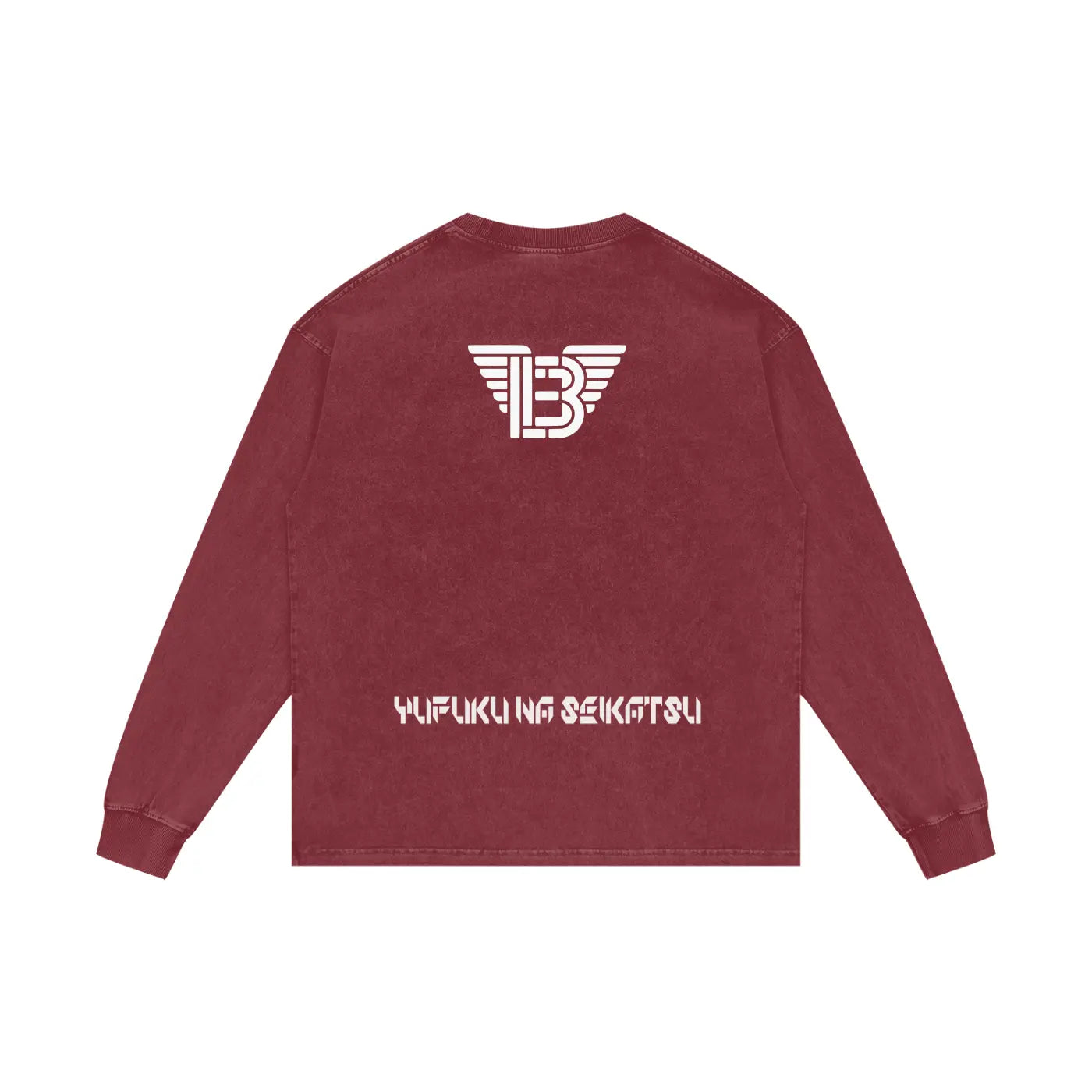 BAC Acid Wash Oversize Long Sleeve T-Shirt ODMPOD