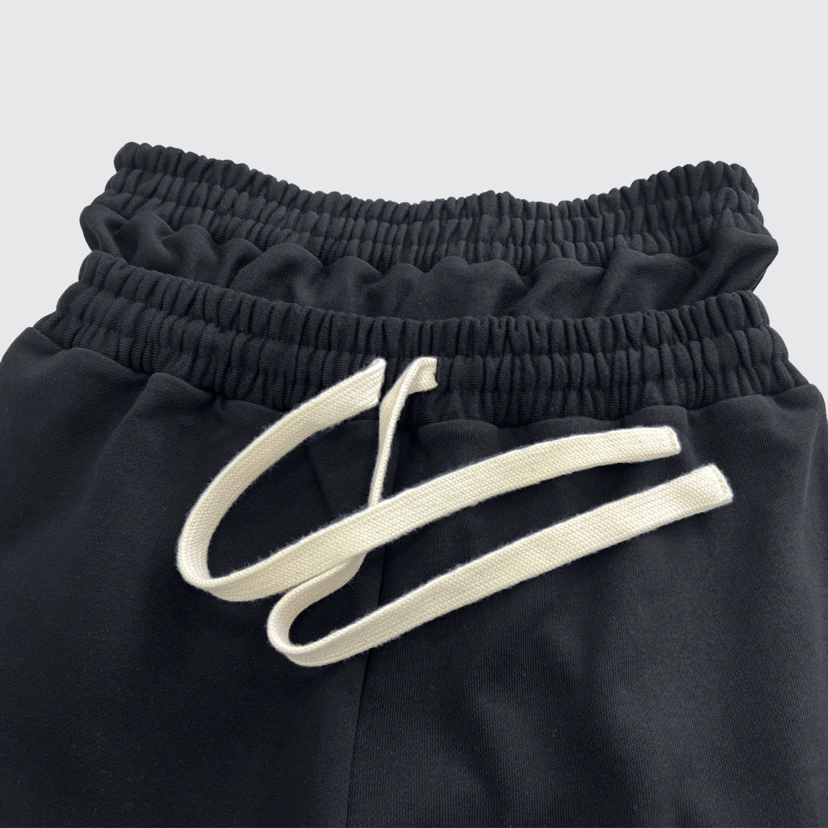 BAC Unisex Heavyweight Double Waist Cotton French Terry Wide-Leg Sweatpants (420GSM) Brick Angels Clothing