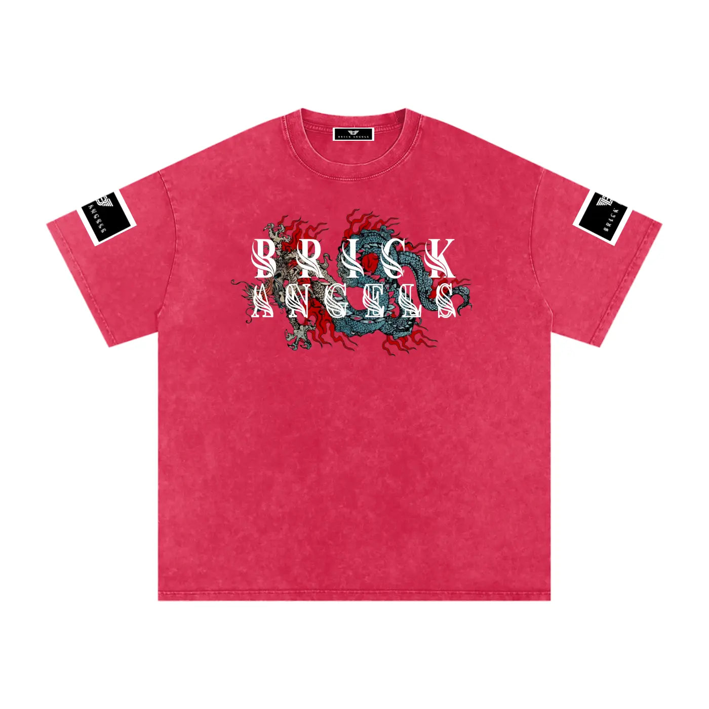 BAC Snow Washed Oversized Cotton T-Shirt ODMPOD
