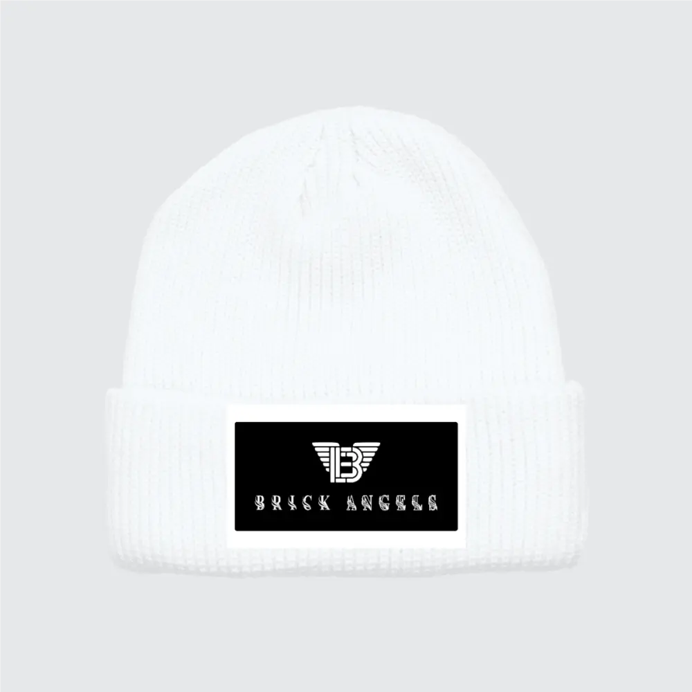 BAC Unisex Warm Knit Beanie Brick Angels Clothing