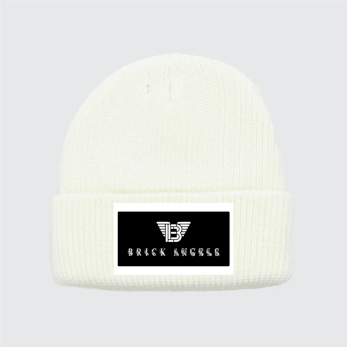 BAC Unisex Warm Knit Beanie Brick Angels Clothing