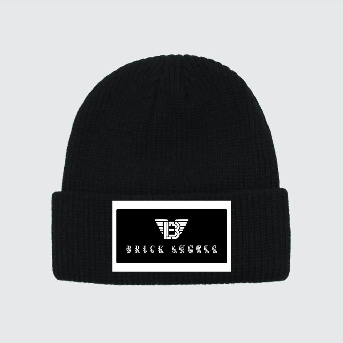 BAC Unisex Warm Knit Beanie Brick Angels Clothing