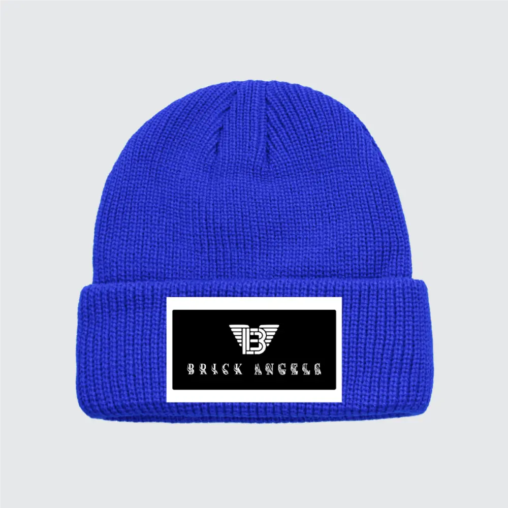BAC Unisex Warm Knit Beanie Brick Angels Clothing