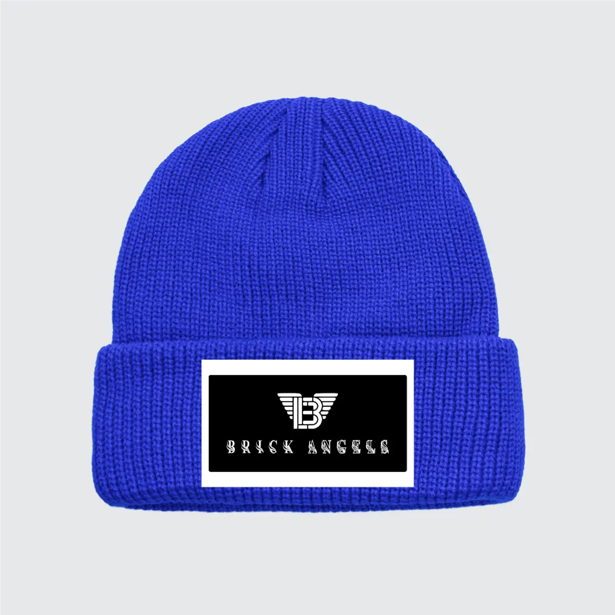 BAC Unisex Warm Knit Beanie Brick Angels Clothing
