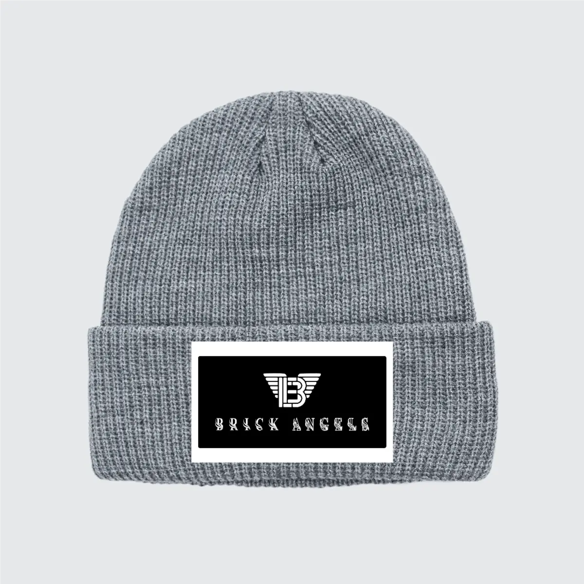 BAC Unisex Warm Knit Beanie Brick Angels Clothing