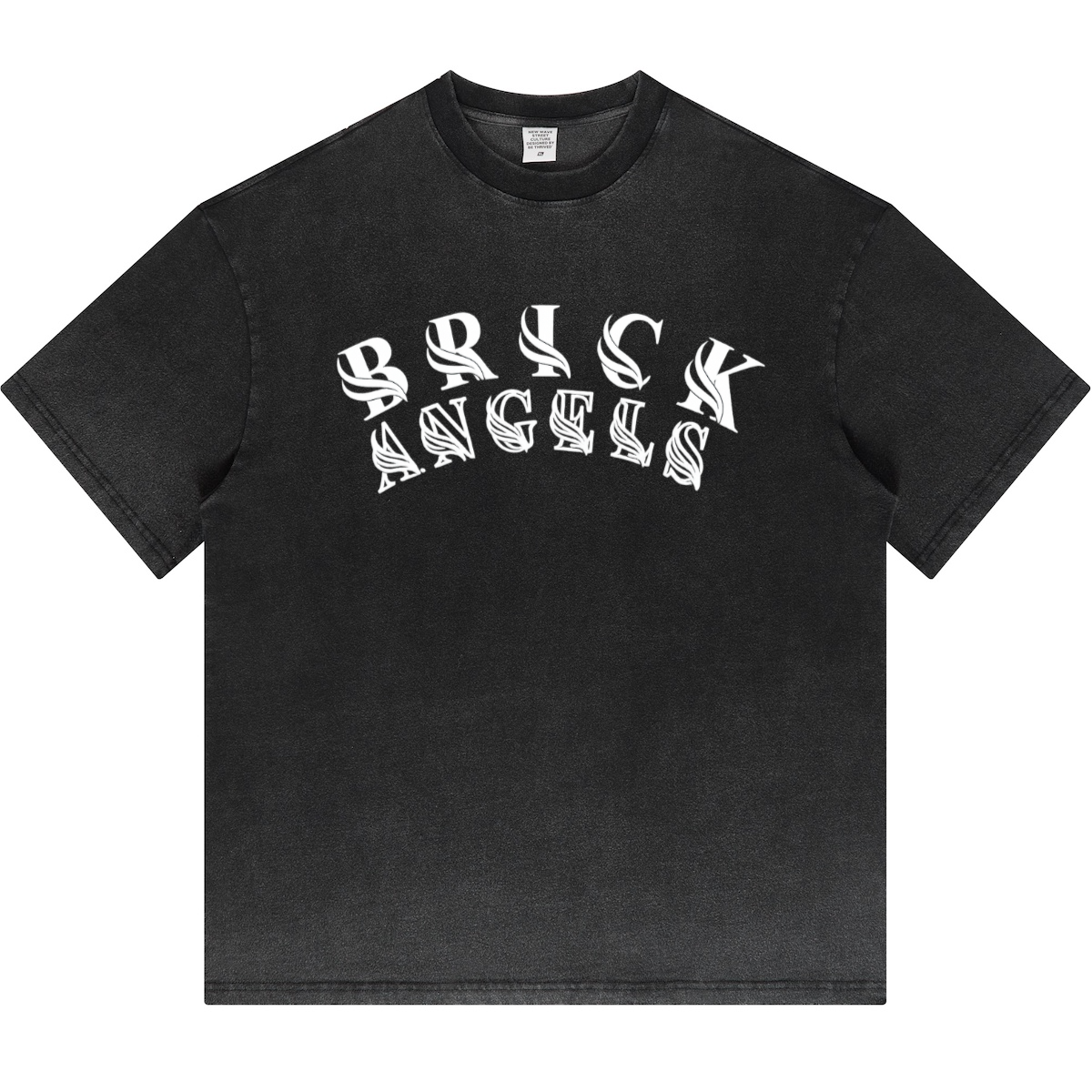 BAC Dopamine Dressing Heavyweight Washed Gradient Stir Fried T-shirt