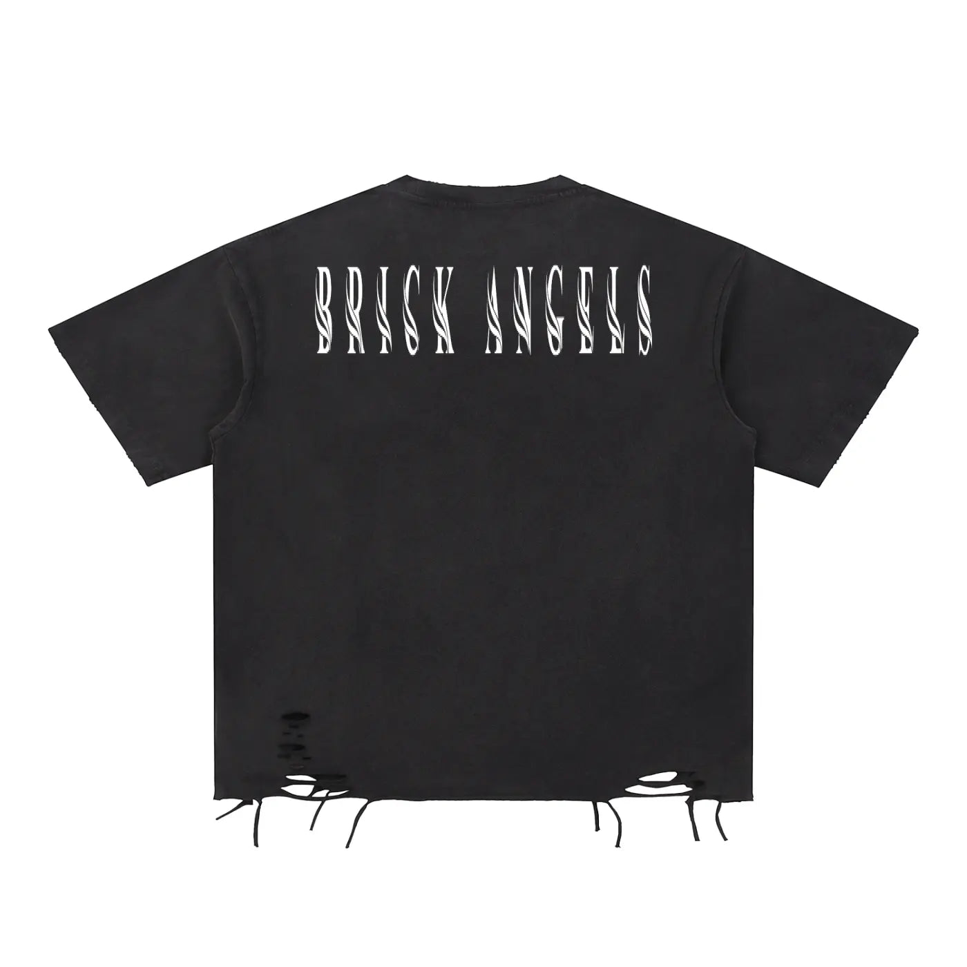 BAC Snow Washed Raw-Hem T-Shirt ODMPOD