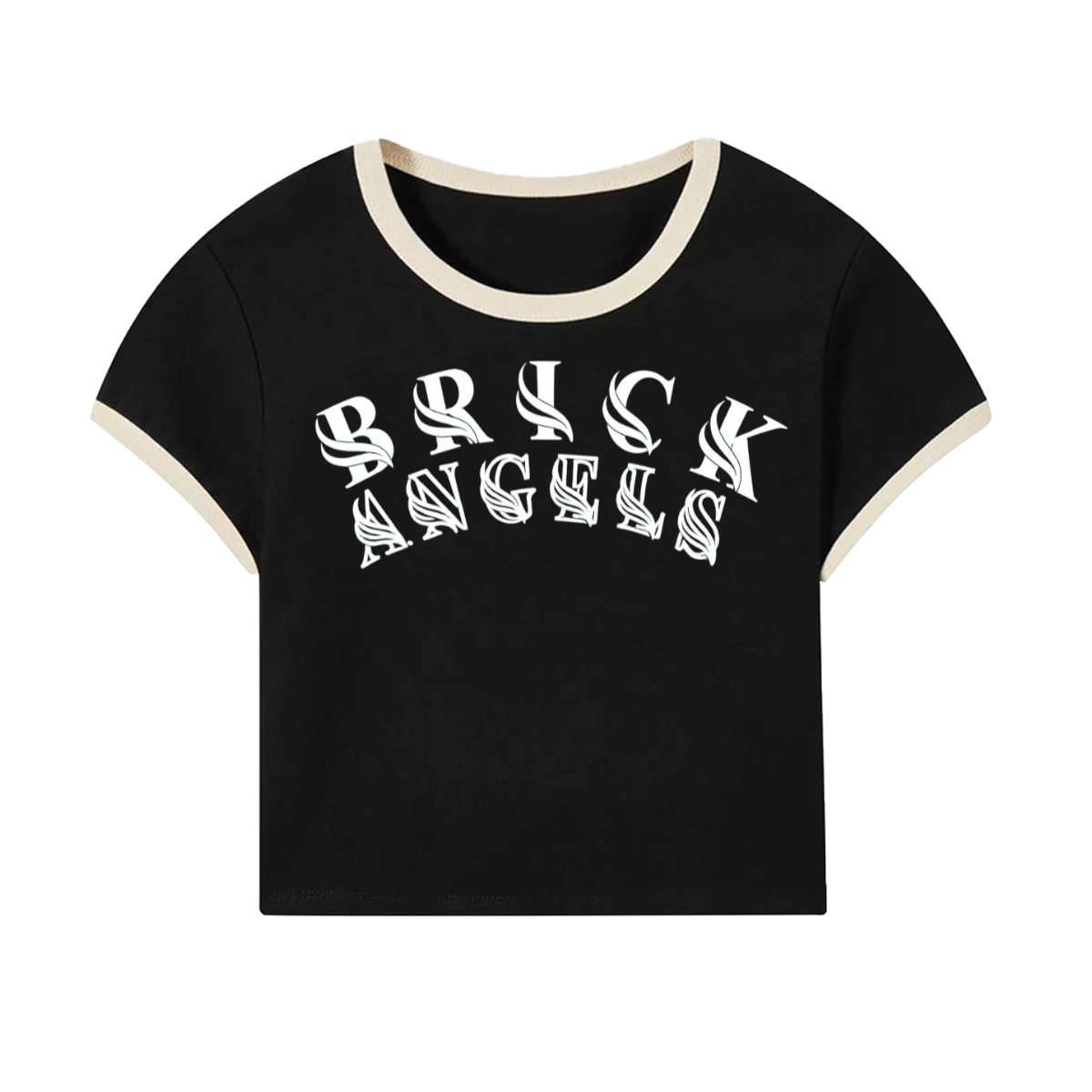 Core Baby Tee Color Ribbing(200GSM) Brick Angels Clothing