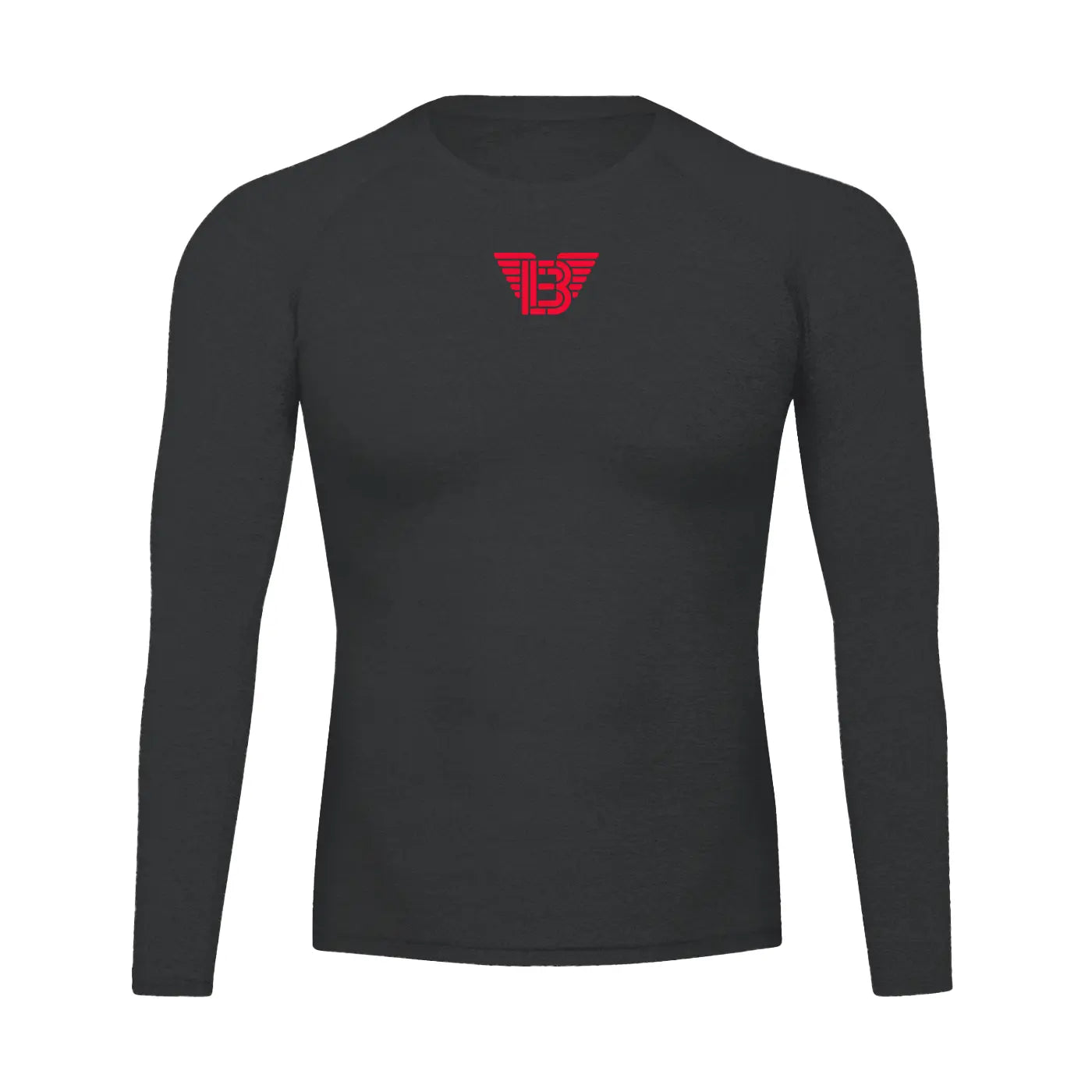 BAC Performance Long Sleeve T-Shirt Red Logo ODMPOD
