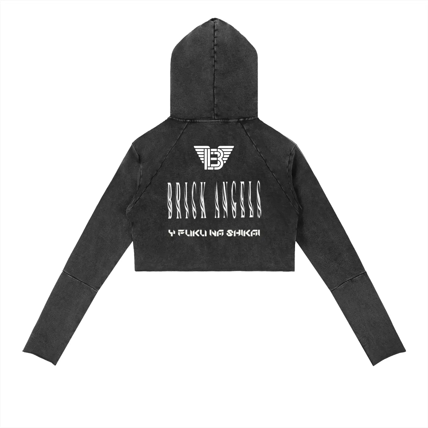 BAC Vintage Washed Raw Edge Hoodie ODMPOD