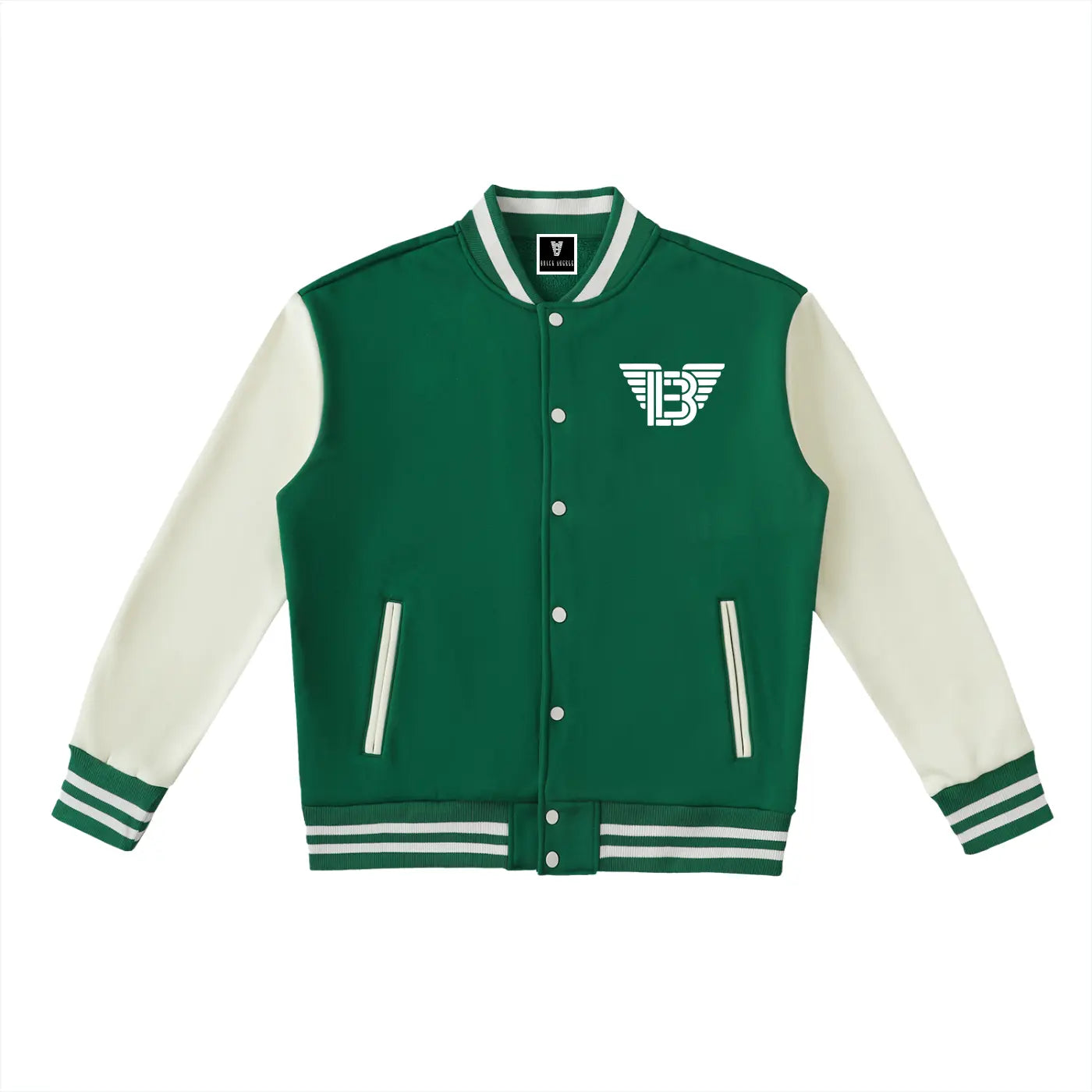 BAC Two-Tone Fleeced Varsity Jacket ODMPOD
