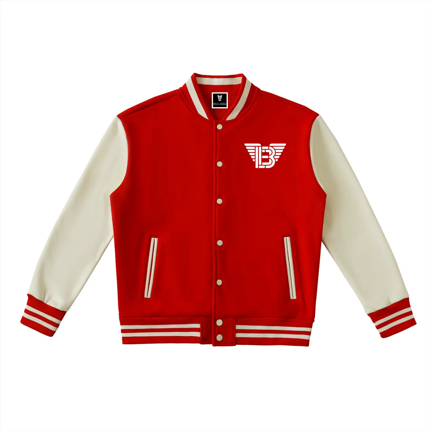 BAC Two-Tone Fleeced Varsity Jacket ODMPOD