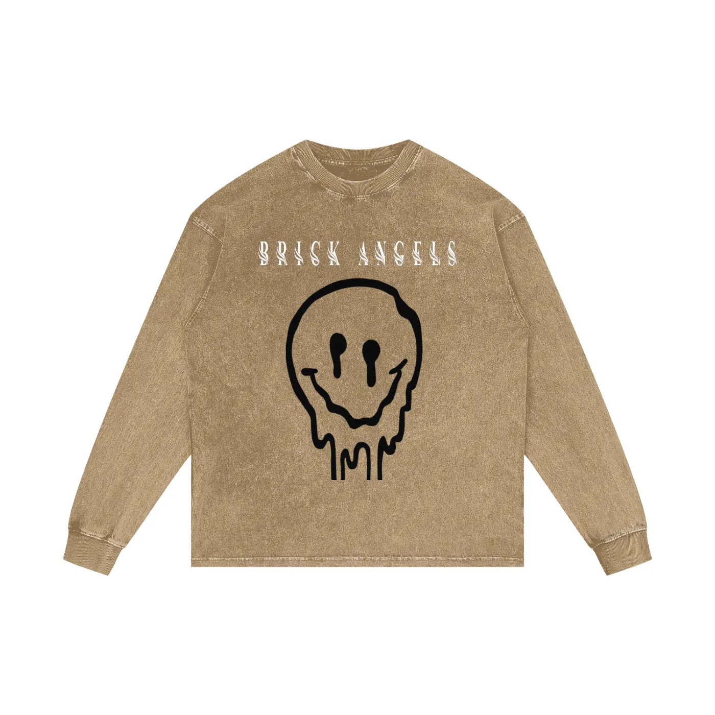 BAC Acid Wash Oversize Long Sleeve T-Shirt ODMPOD