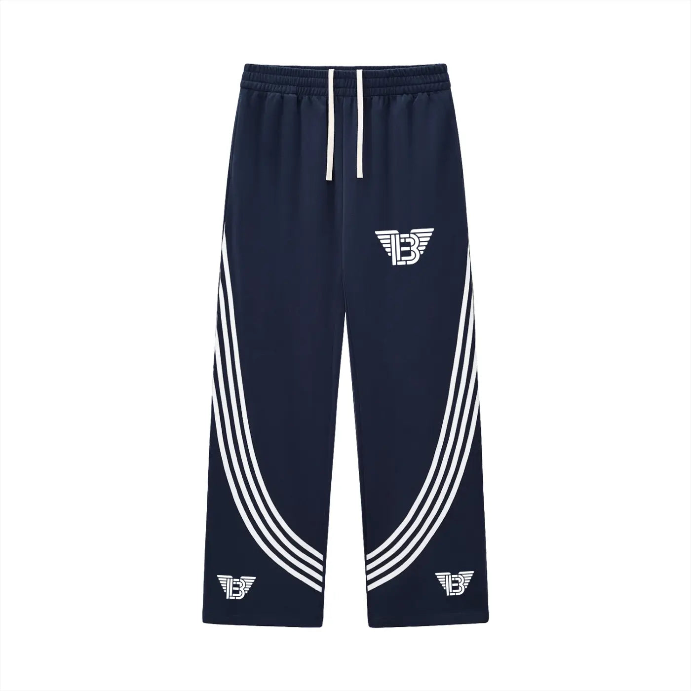 BAC Curved Stripe Straight Sweatpants ODMPOD