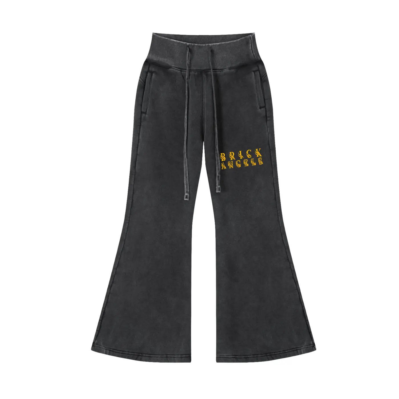 Vintage Washed Flared Fleece Pants ODMPOD