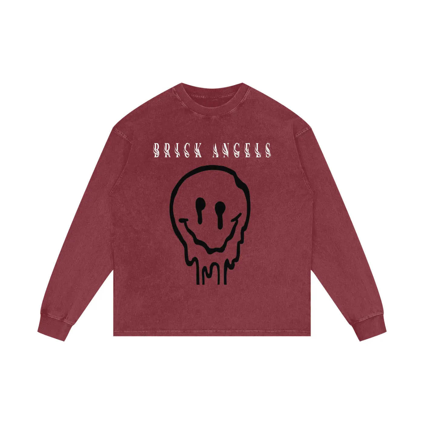 BAC Acid Wash Oversize Long Sleeve T-Shirt ODMPOD