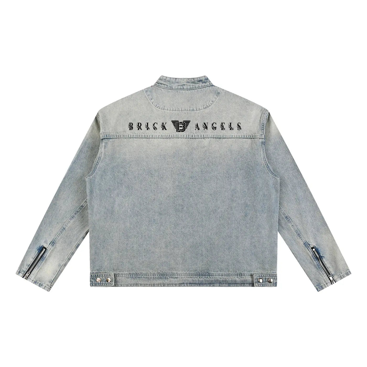 BAC Vintage Wash Zip Denim Jacket ODMPOD