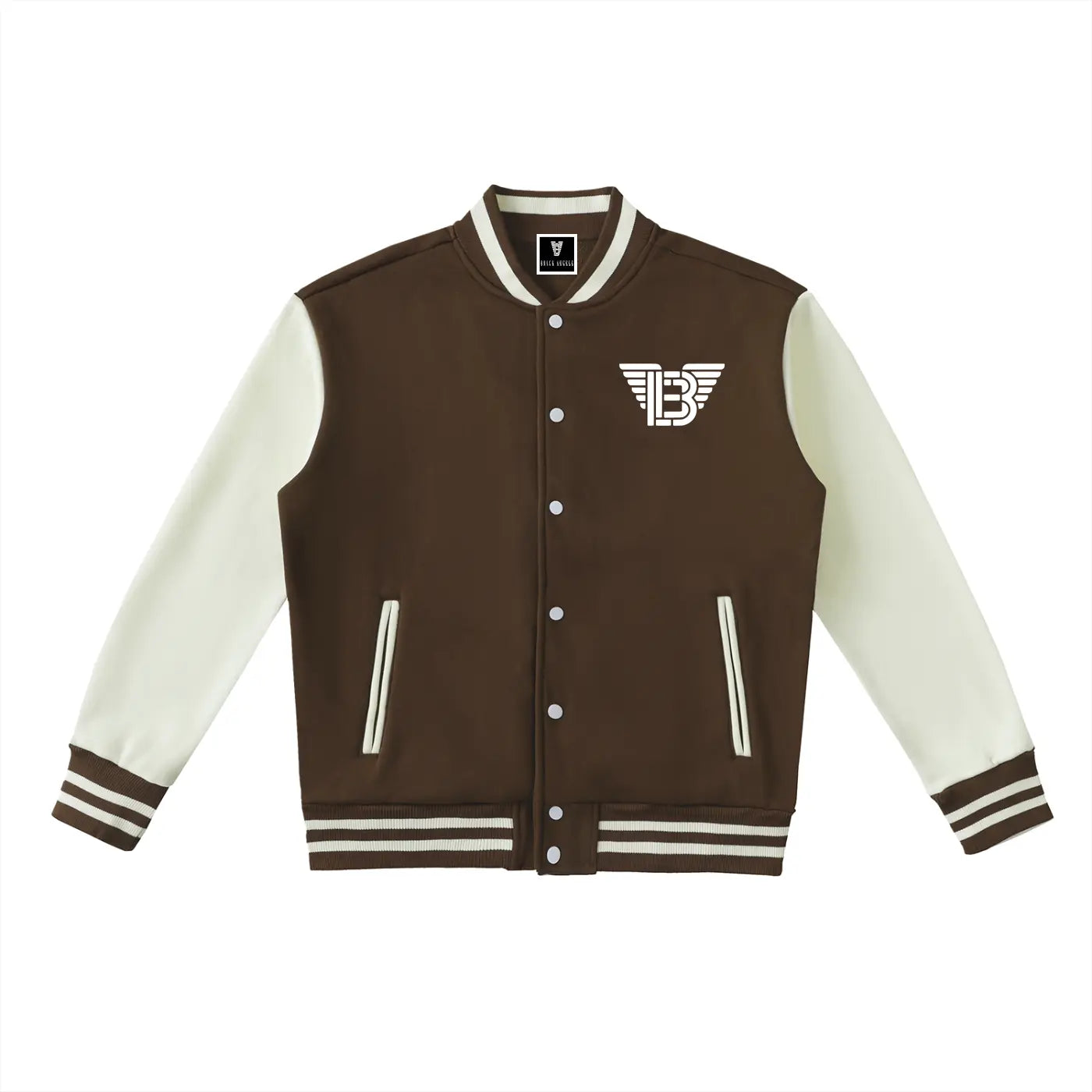 BAC Two-Tone Fleeced Varsity Jacket ODMPOD
