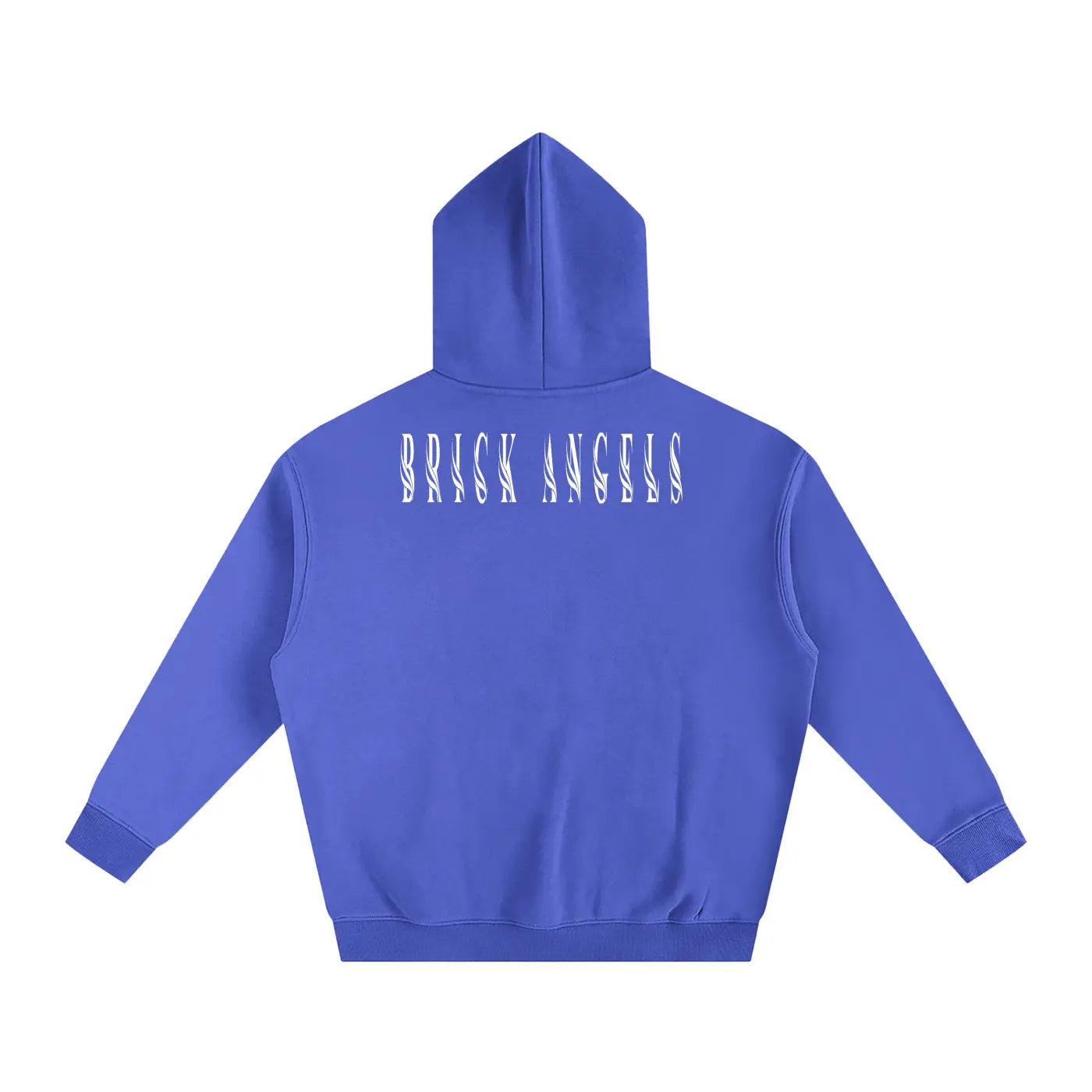 BAC Oversize Fleeced Hoodie White Logo ODMPOD