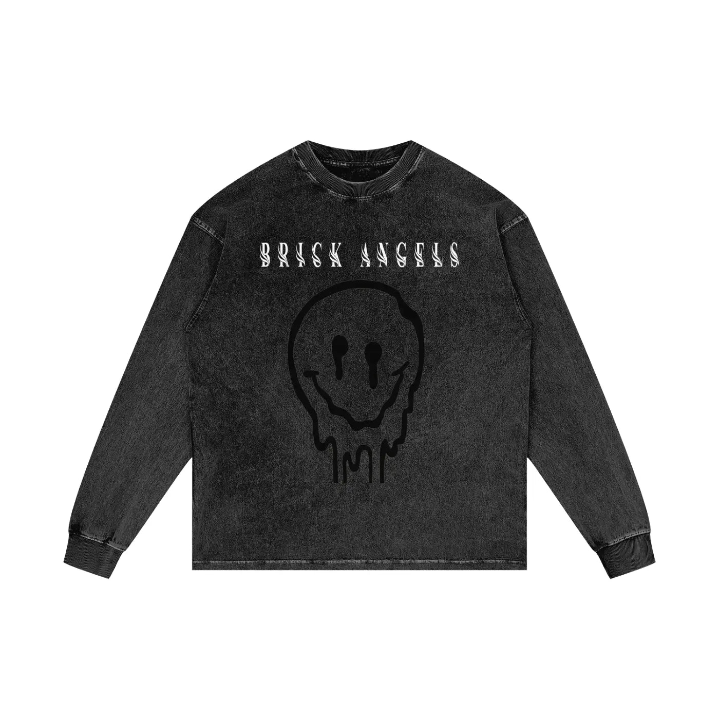 BAC Acid Wash Oversize Long Sleeve T-Shirt ODMPOD