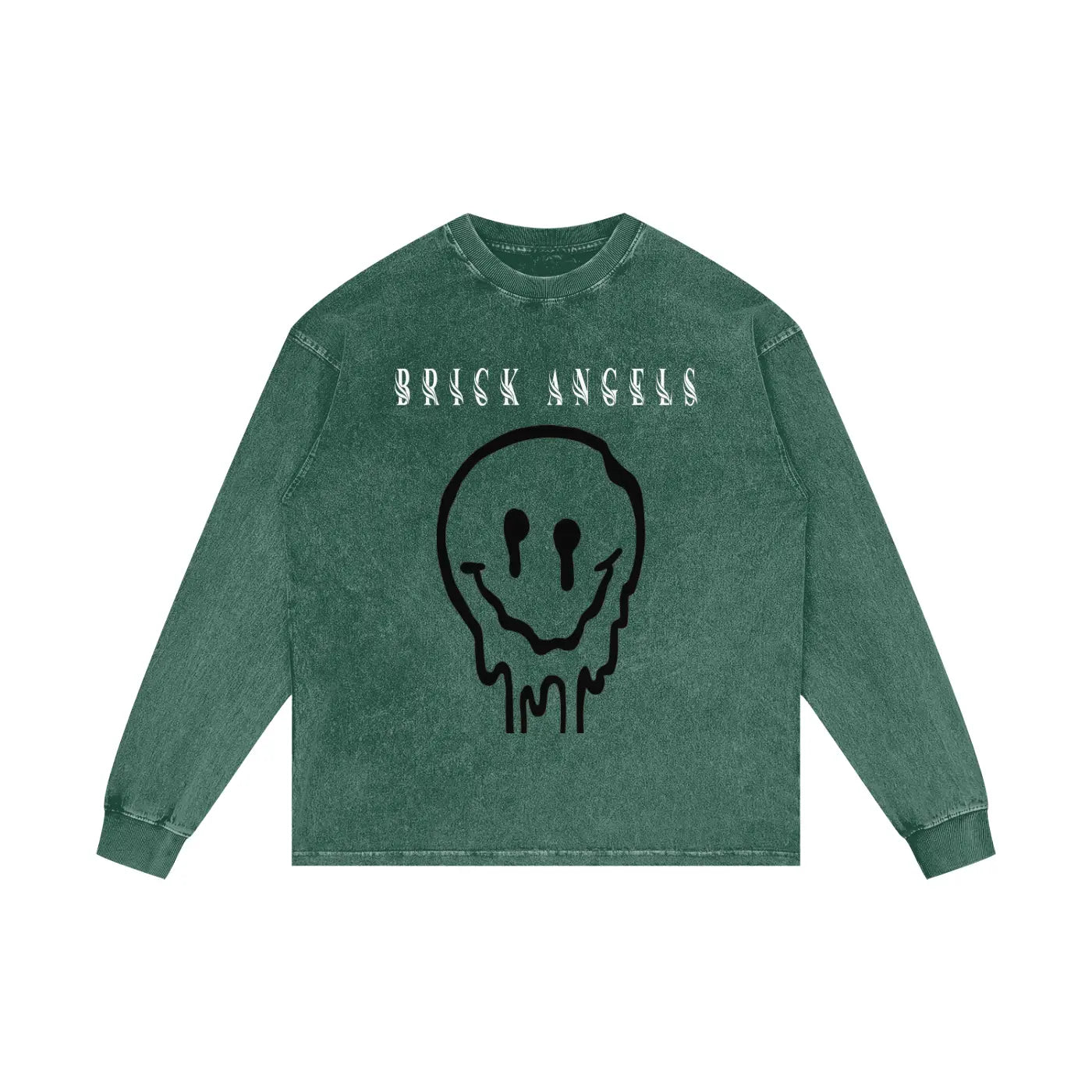 BAC Acid Wash Oversize Long Sleeve T-Shirt ODMPOD