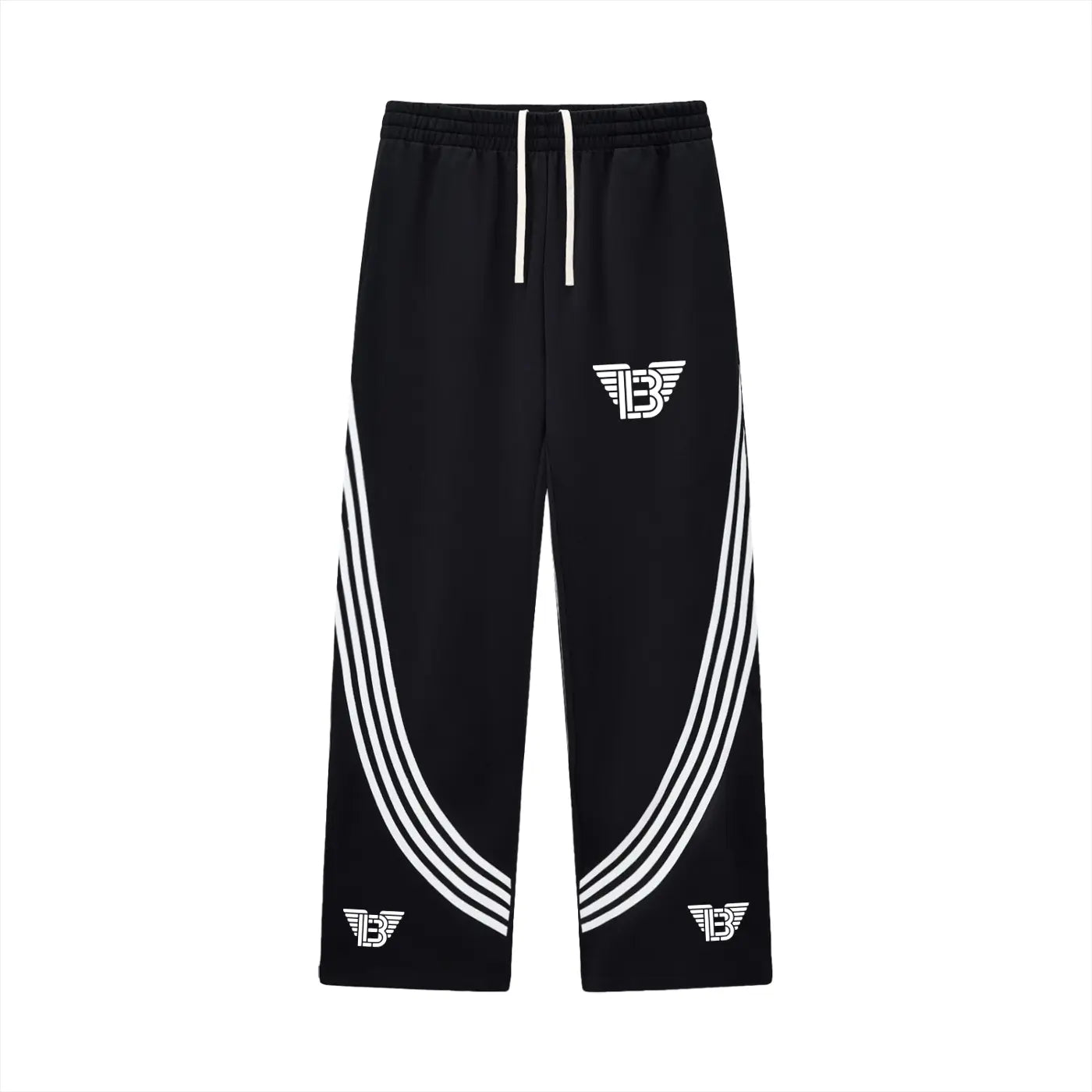 BAC Curved Stripe Straight Sweatpants ODMPOD