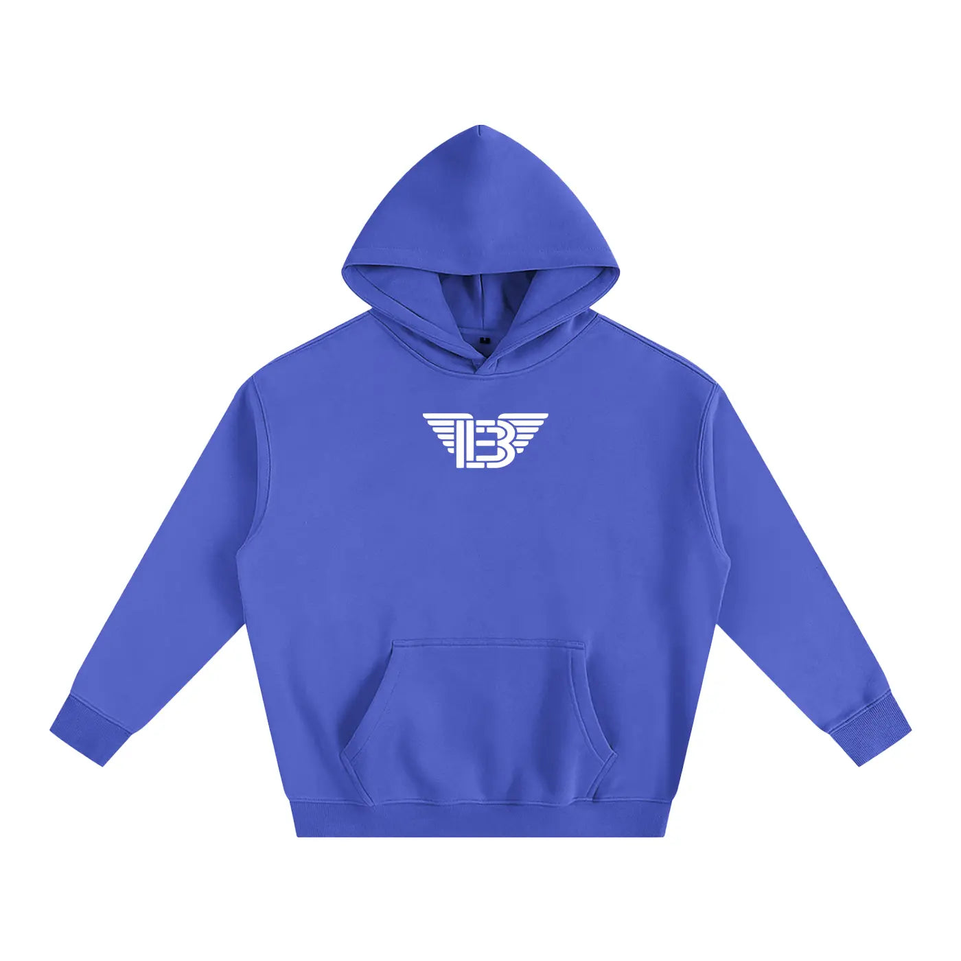 BAC Oversize Fleeced Hoodie White Logo ODMPOD