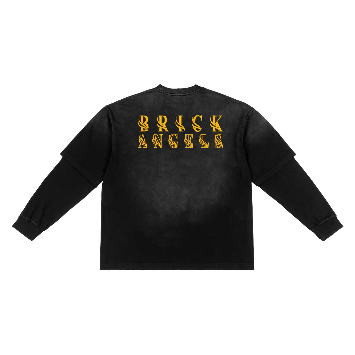 BAC Sunfade Hand-Frayed Faux Two-Piece T-Shirt ODMPOD