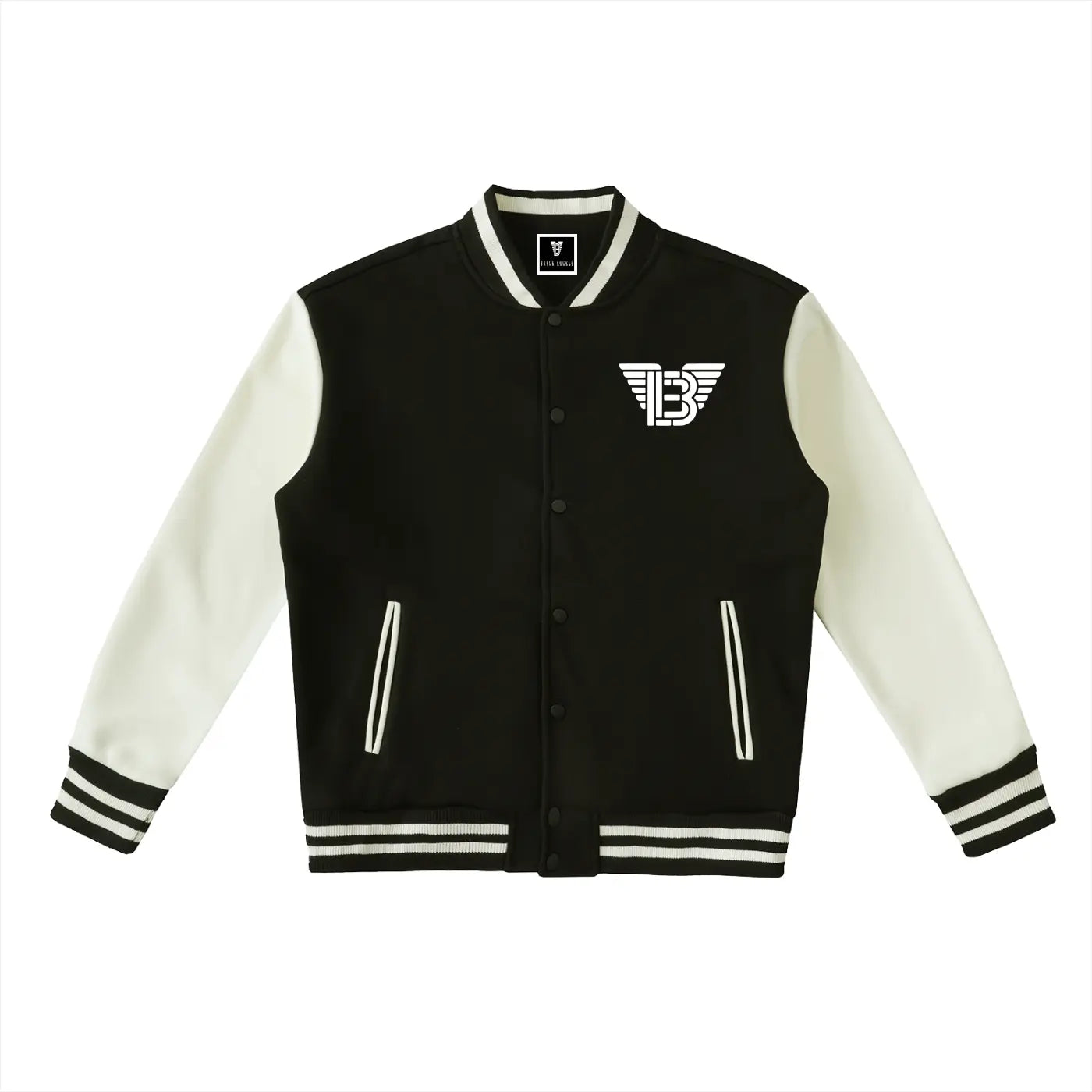 BAC Two-Tone Fleeced Varsity Jacket ODMPOD
