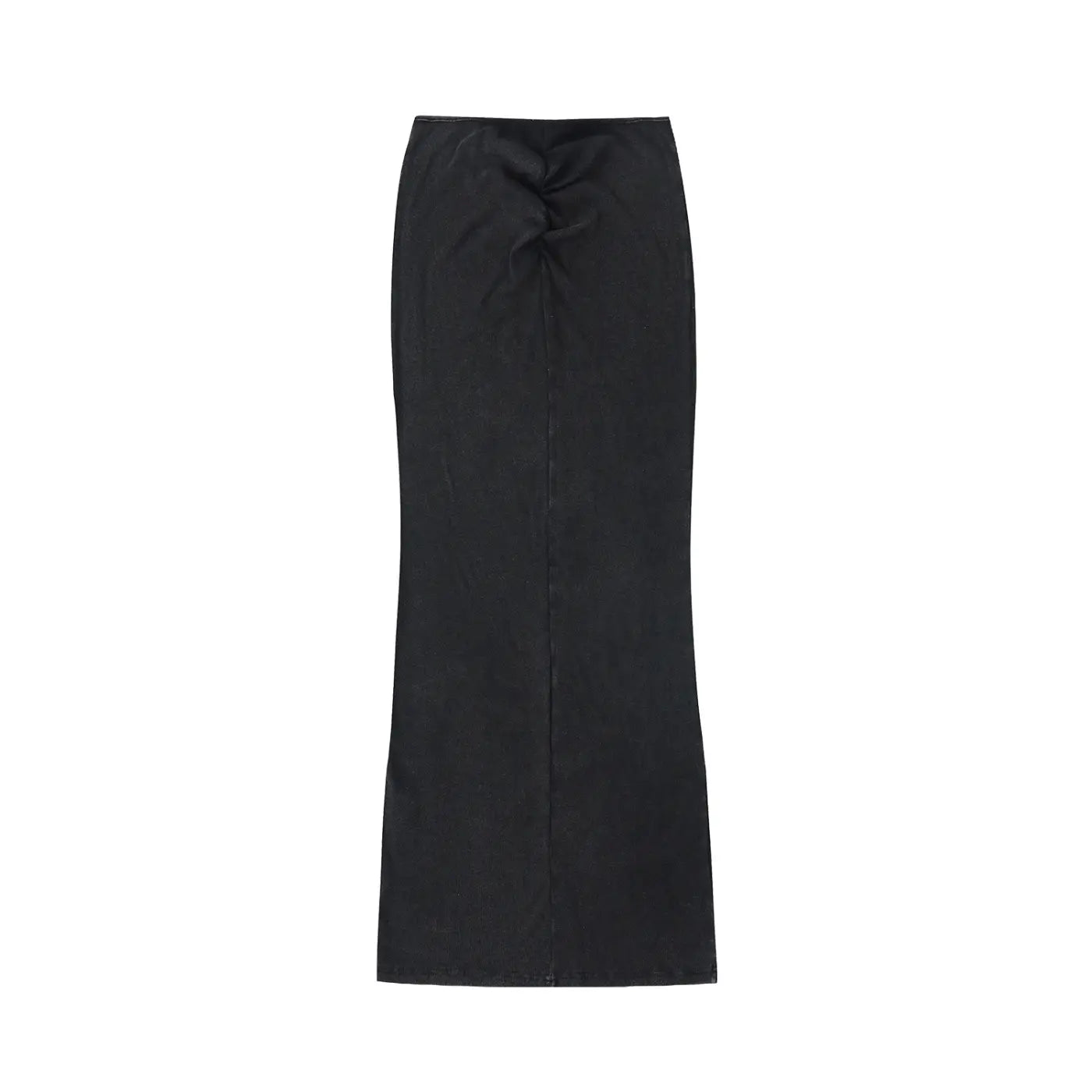 BAC Dyed Washed Drawstring Maxi Skirt ODMPOD