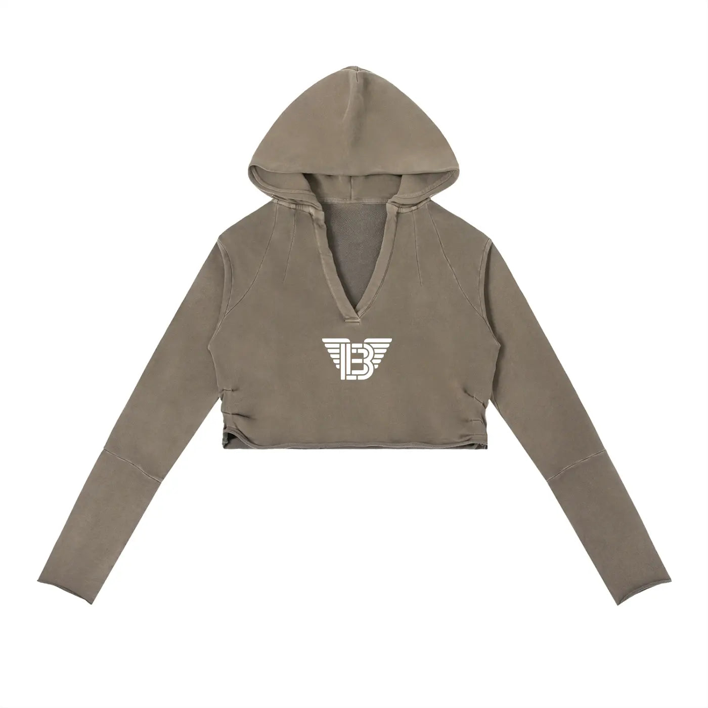 BAC Vintage Washed Raw Edge Hoodie ODMPOD