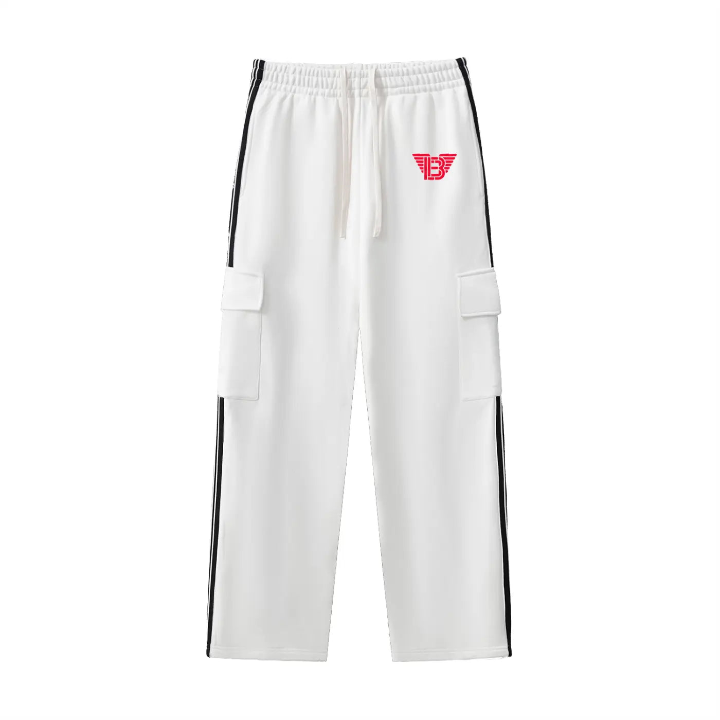 BA Side Stripe Straight-Leg Pants ODMPOD