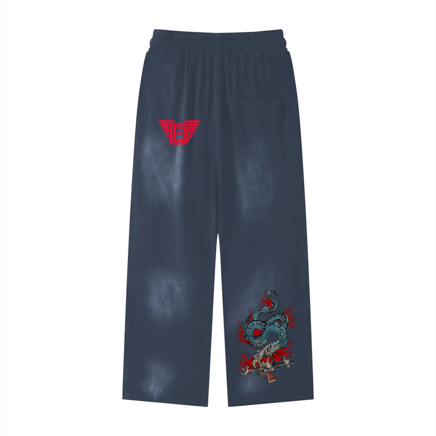 Sunfade Loose Fit Cotton Sweatpants ODMPOD