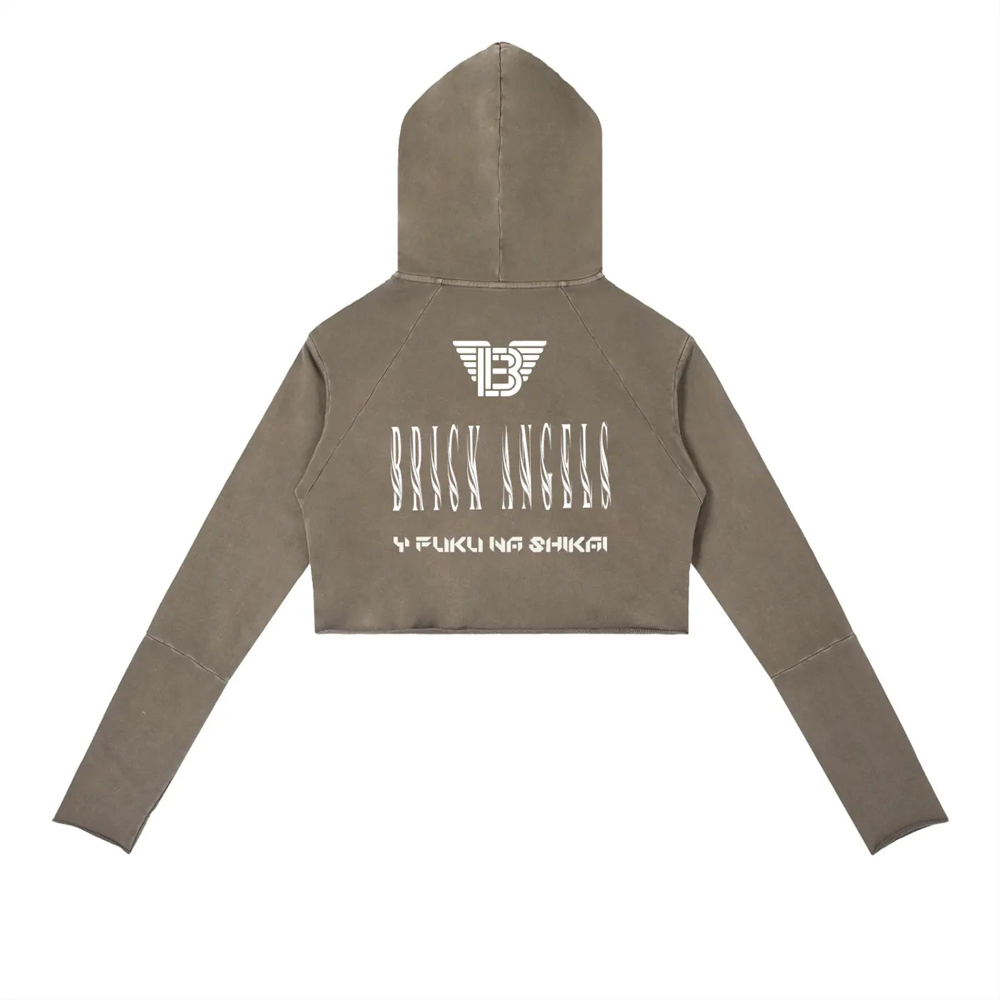 BAC Vintage Washed Raw Edge Hoodie ODMPOD