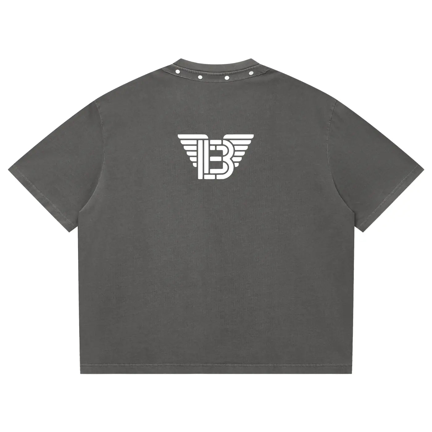 BAC Unisex Washed Boxy Studded T-Shirt ODMPOD
