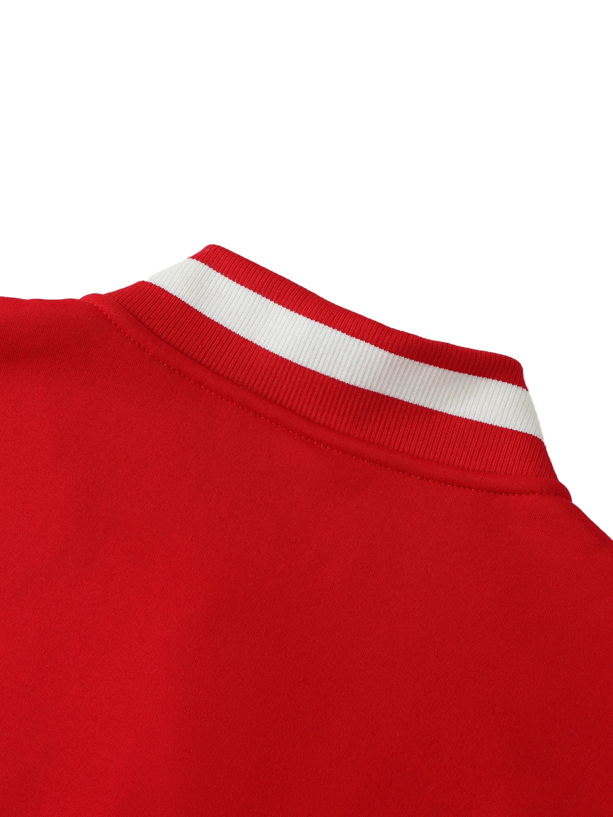 BAC Two-Tone Fleeced Varsity Jacket ODMPOD