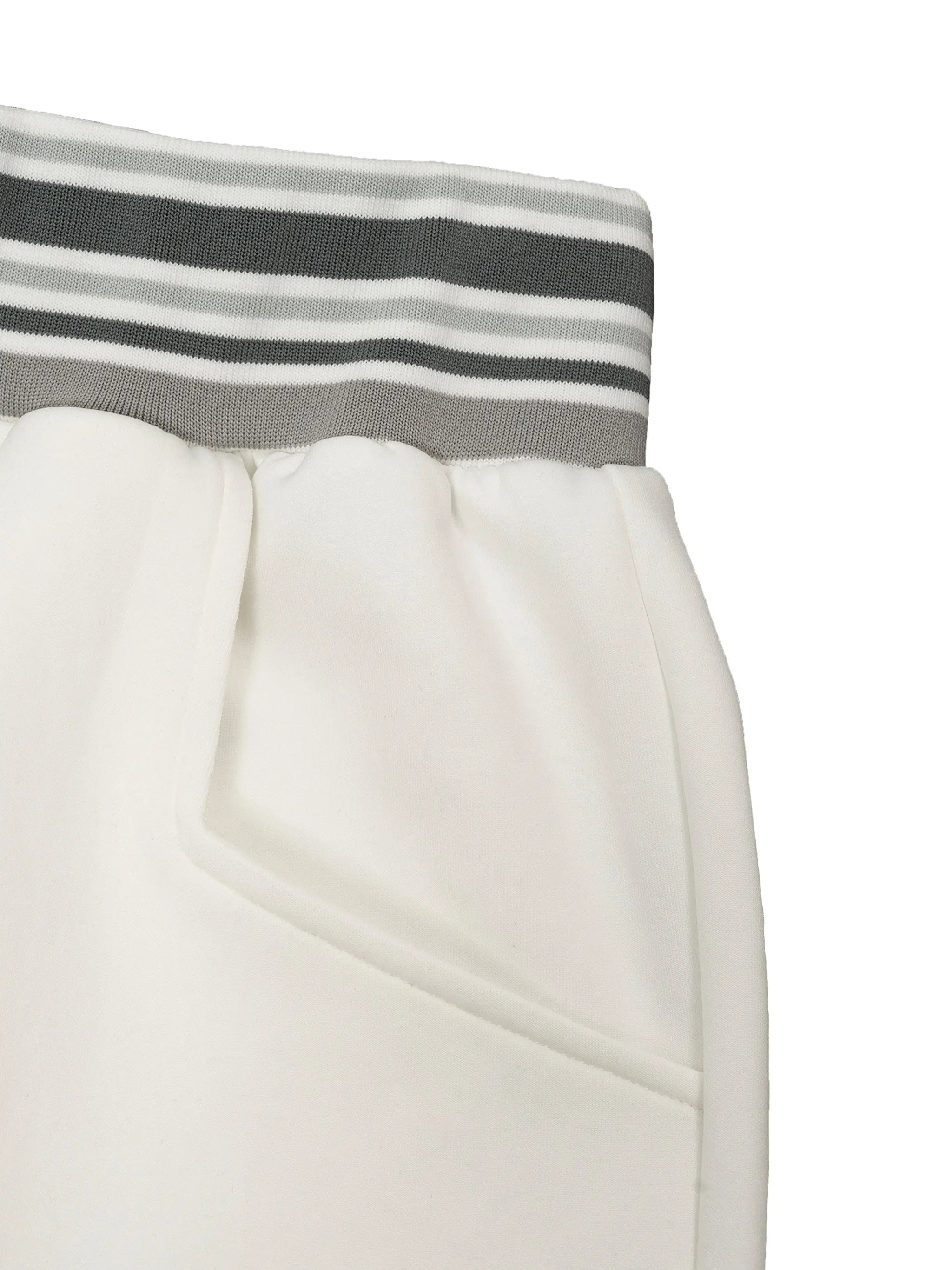 BAC Striped Waist Wide Leg Pants ODMPOD
