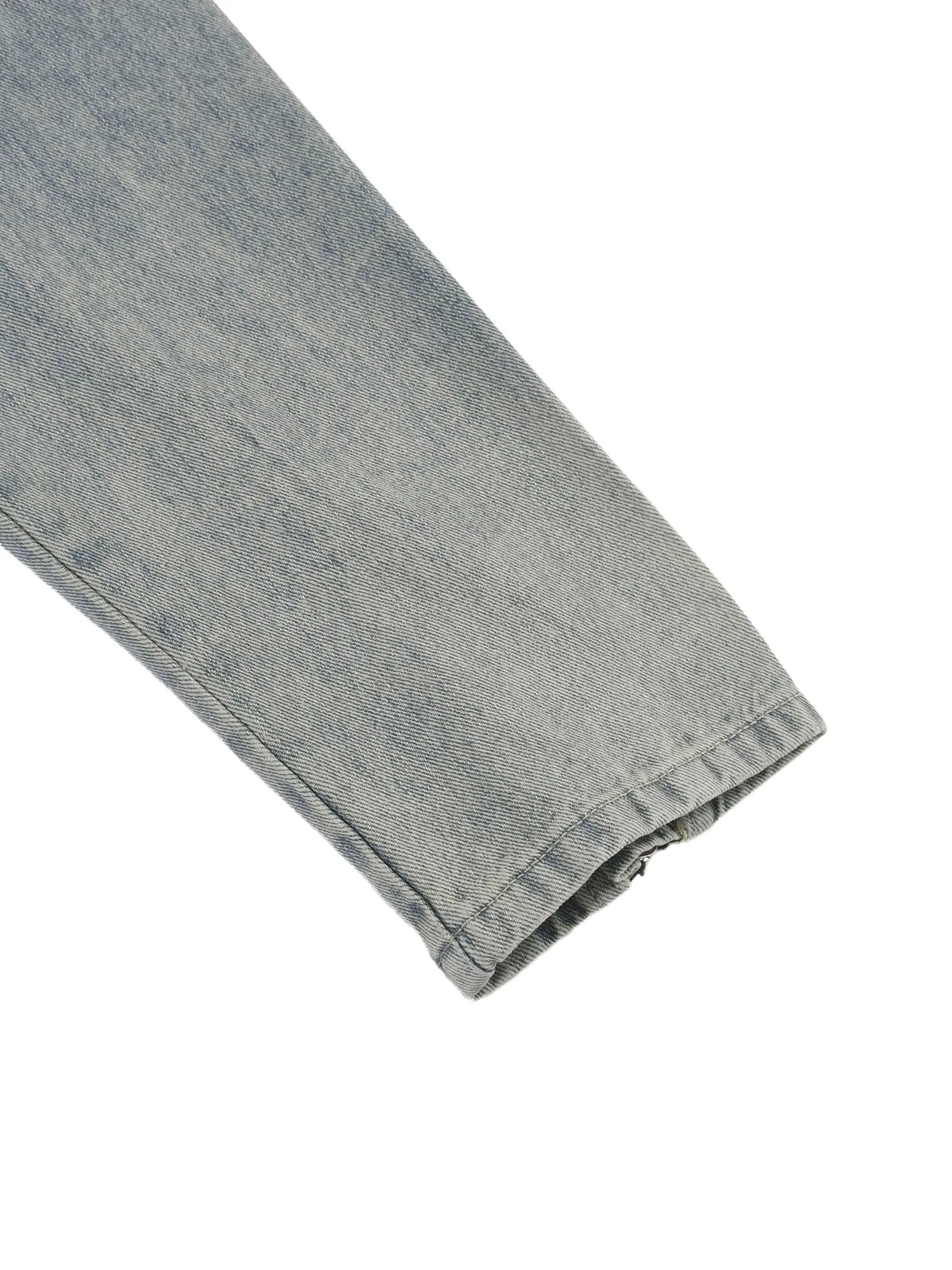 BAC Vintage Wash Zip Denim Jacket ODMPOD