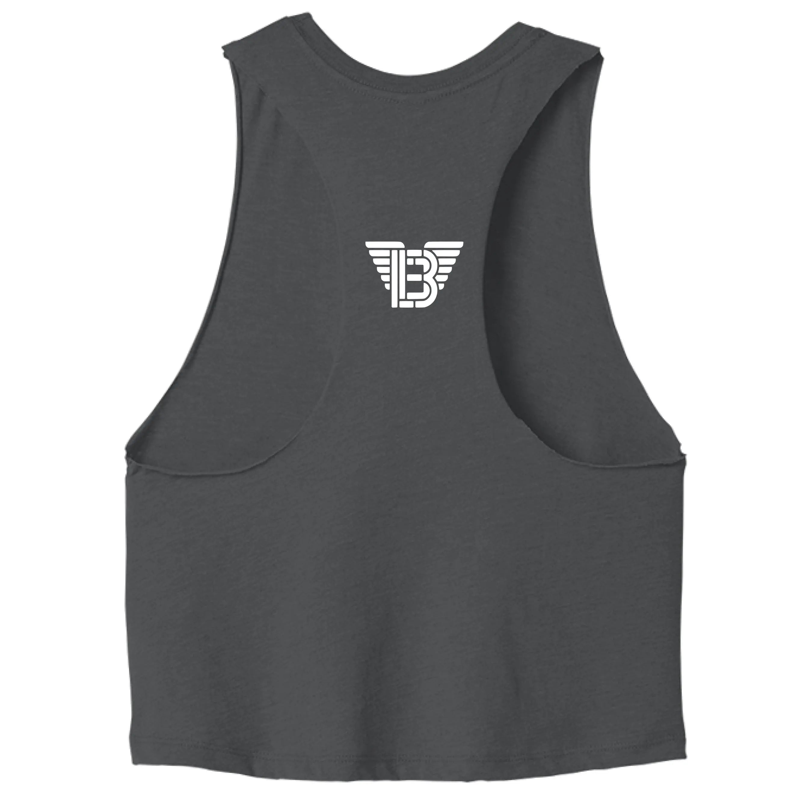 DARK GRY HEATHER - BACK