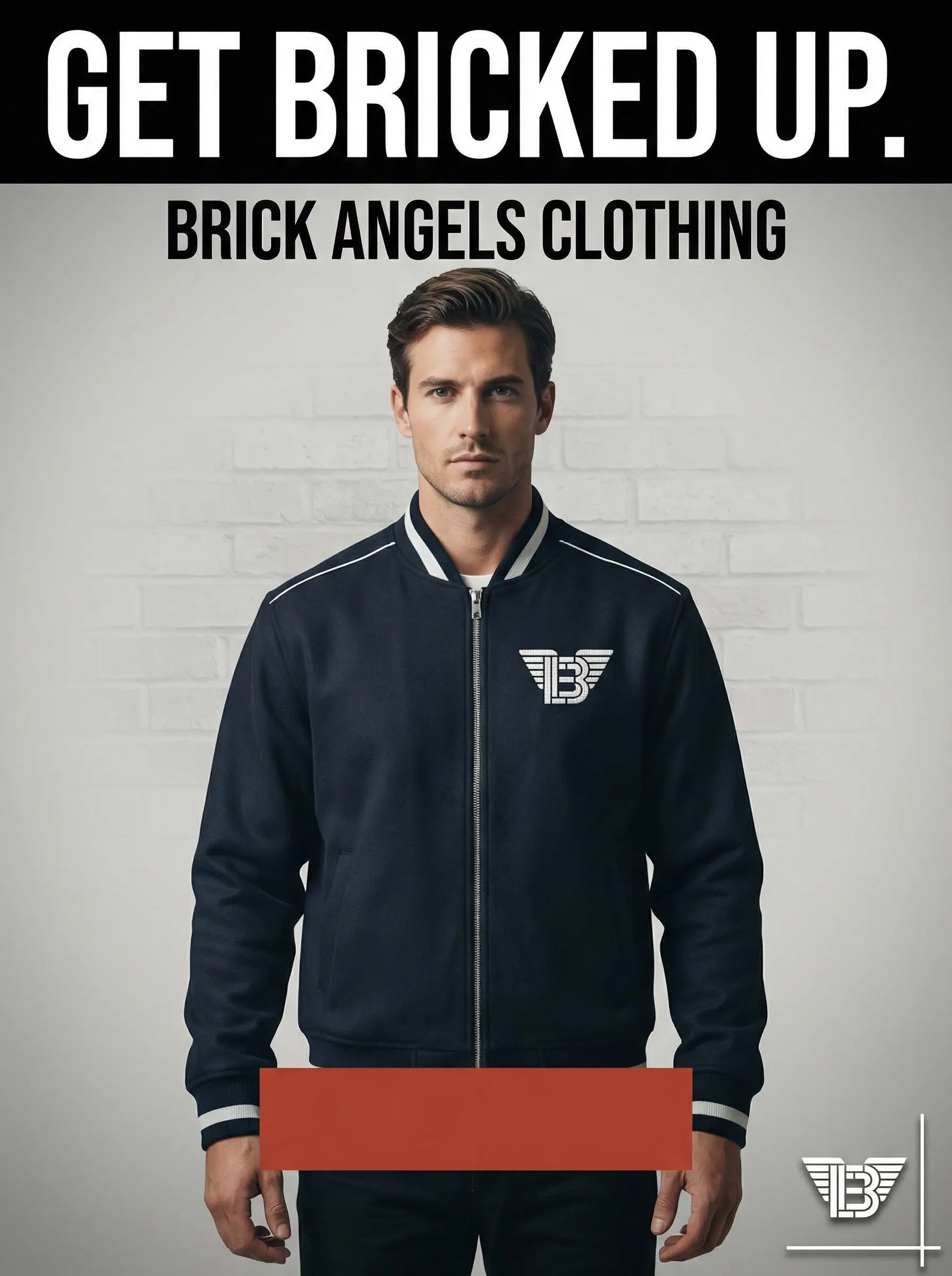 BAC Contrast Piping Zip Bomber Jacket ODMPOD